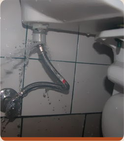 water leak